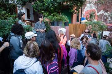 El Cabildo organiza recorridos por este monumento natural para dar a conocer su historia y sus riquezas (Foto TA)